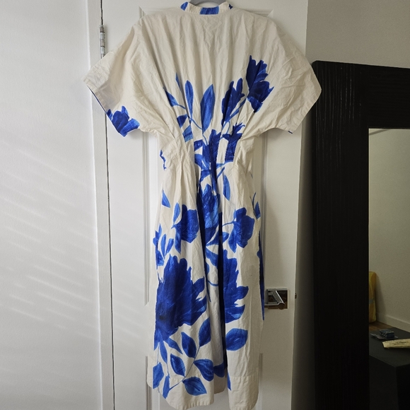 Natori Andora Poplin Pleated Dress, US 2 - Picture 4 of 12